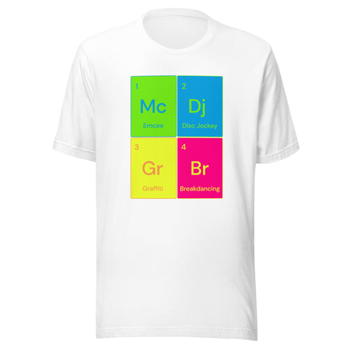 Hip-Hop Table of Elements Unisex T-Shirt